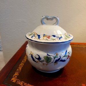 Mikasa Ceramic Sugar Bowl with Lid